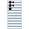 Blue and White Stripes Galaxy Skins
